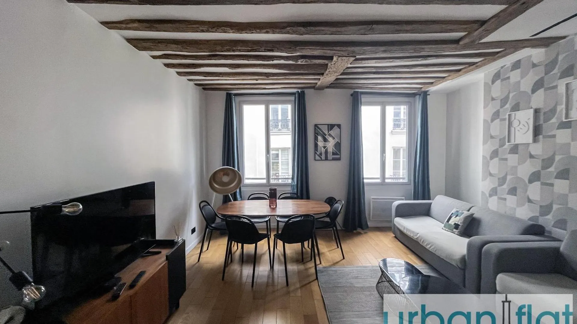 Urban Flat 97 - Spacious 1 Bedroom In * Parigi
