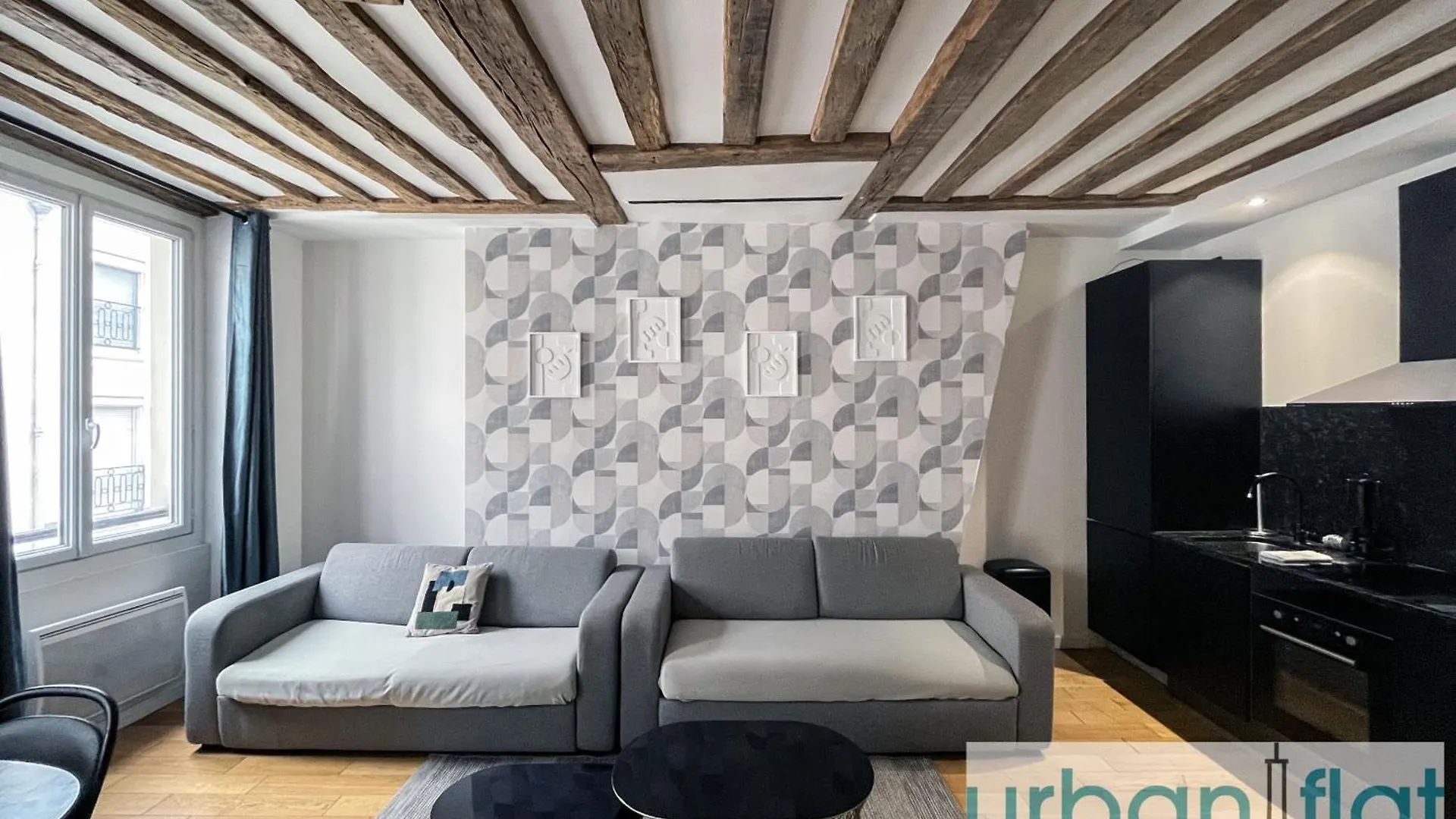 Apartment Urban Flat 97 - Spacious 1 Bedroom In Paris