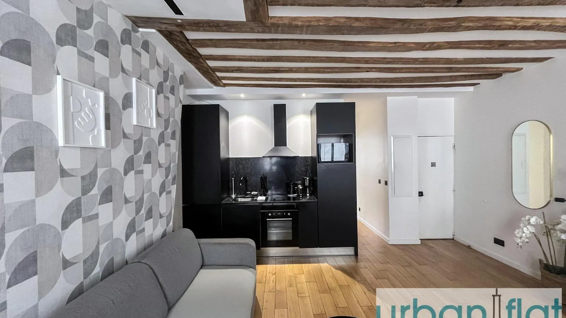 Apartment Urban Flat 97 - Spacious 1 Bedroom In Paris